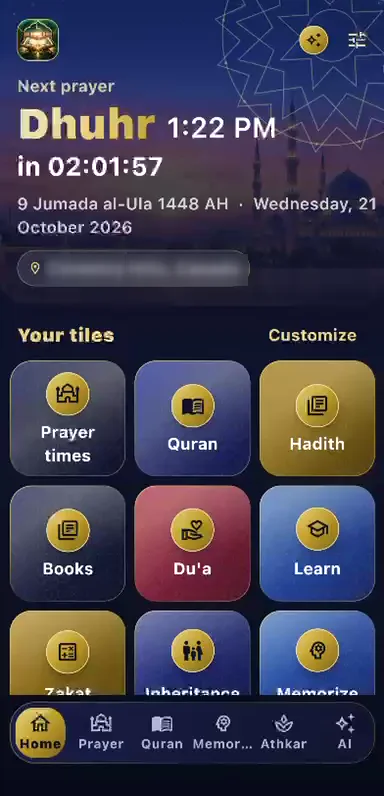 Home and your tiles