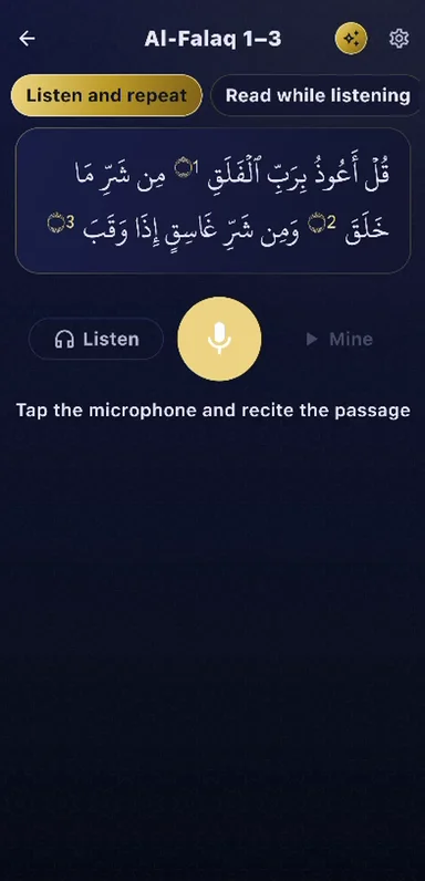 Recitation checking